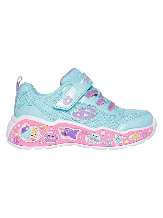 Zdjęcie produktu Skechers Sneakersy "Play Scene-Fun Squad" w kolorze turkusowym rozmiar: 21