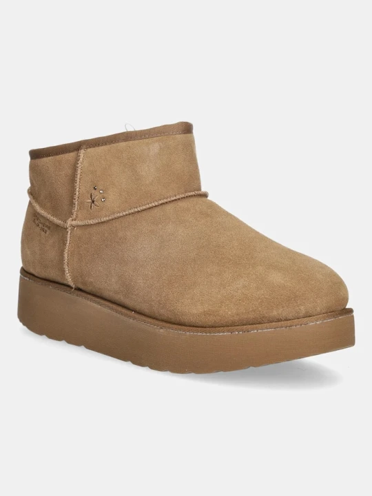Zdjęcie produktu Skechers śniegowce zamszowe KEEP COZY brązowy