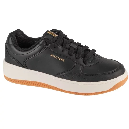 Zdjęcie produktu Skechers Sport Court 2.0 - Core Essential 185160-BLK, Damskie, Czarne, trampki, skóra syntetyczna, rozmiar: 36