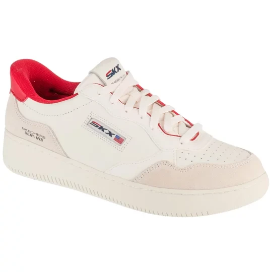 Zdjęcie produktu Skechers Sport Court 2.0 - Konor 254025-WRD, Męskie, Białe, buty sneakers, skóra naturalna, rozmiar: 41