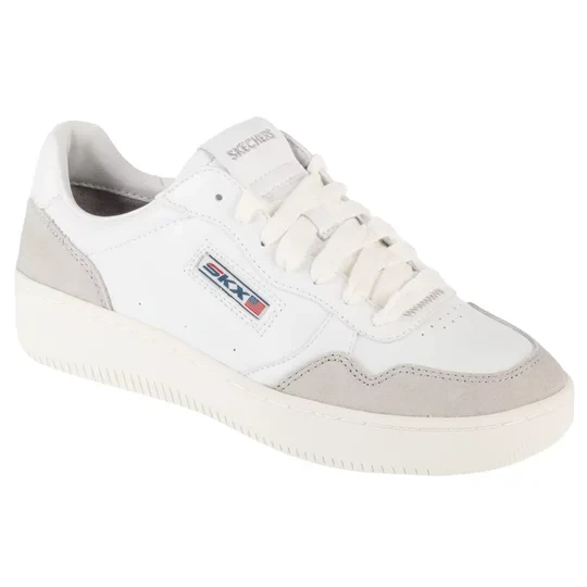 Zdjęcie produktu Skechers Sport Court 2.0 - On The Block 185263-WHT, Damskie, Białe, buty sneakers, skóra syntetyczna, rozmiar: 36