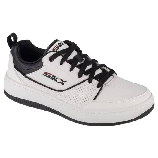Zdjęcie produktu Skechers Sport Court 92 - Ottoman 232472-WBK, Męskie, Białe, buty sneakers, skóra syntetyczna, rozmiar: 42