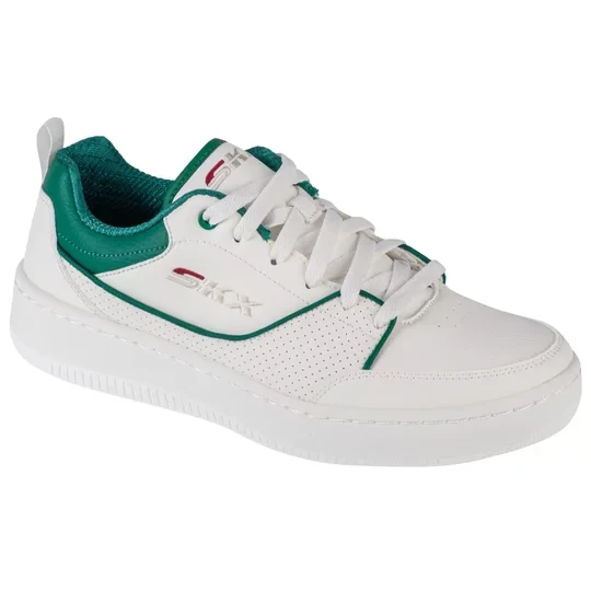 Zdjęcie produktu Skechers Sport Court 92 - Ottoman 232472-WGR, Męskie, Białe, buty sneakers, skóra syntetyczna, rozmiar: 41