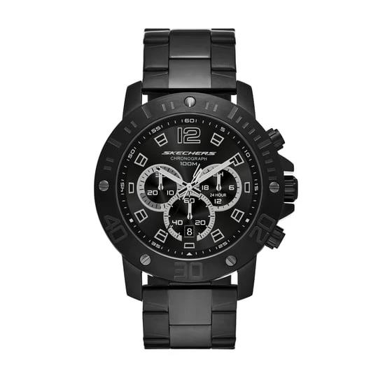 Zdjęcie produktu Skechers Stainless Skoszulkal Chronograph zegarek - Czarny Watch