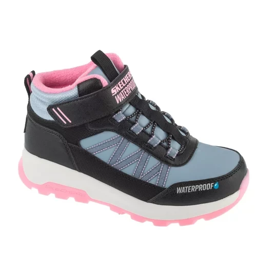 Zdjęcie produktu Skechers Storm Blazer - Arctic Mass 303493L-BKLP, Dla dziewczynki, Czarne, buty zimowe, skóra syntetyczna, rozmiar: 28