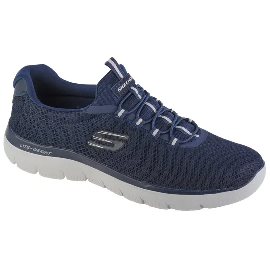 Zdjęcie produktu Skechers Summits 52811-NVY, Męskie, Granatowe, buty sneakers, przewiewna siateczka, rozmiar: 41