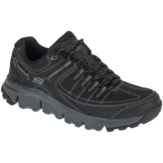 Zdjęcie produktu Skechers Summits AT- Upper Draft 237620-BKCC, Męskie, Czarne, buty sneakers, tkanina, rozmiar: 41