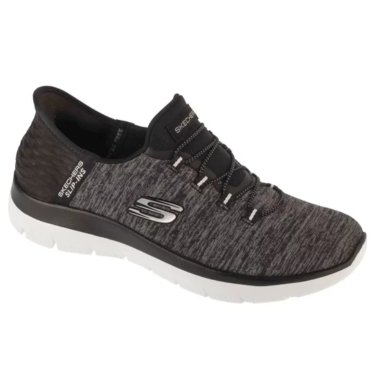 Zdjęcie produktu Skechers Summits - Dazzling Haze 149937-BKW, Damskie, Czarne, buty sneakers, przewiewna siateczka, rozmiar: 36