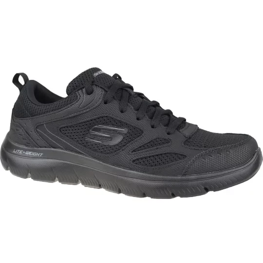 Zdjęcie produktu Skechers Summits-South Rim 52812-BBK, Męskie, Czarne, buty treningowe, przewiewna siateczka, rozmiar: 39, 5