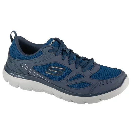 Zdjęcie produktu Skechers Summits-South Rim 52812-NVY, Męskie, Granatowe, buty treningowe, przewiewna siateczka, rozmiar: 41