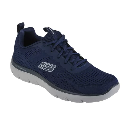 Zdjęcie produktu Skechers Summits-Torre 232395-NVGY, Męskie, Granatowe, buty sneakers, przewiewna siateczka, rozmiar: 41