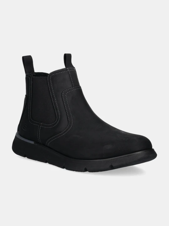Zdjęcie produktu Skechers sztyblety nubukowe AUGUSTINO PAULO czarny