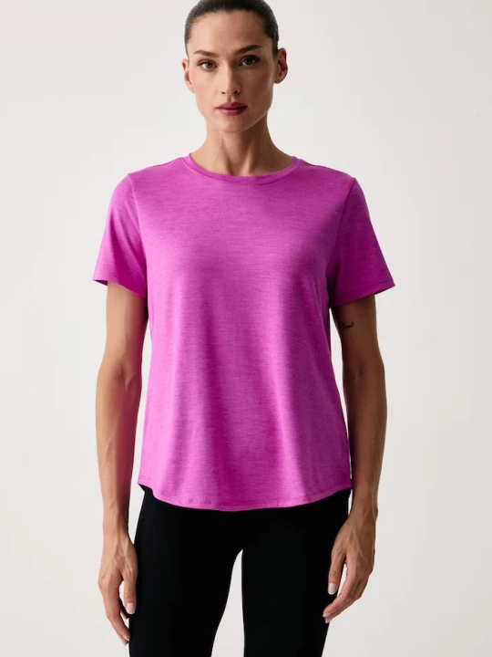 Zdjęcie produktu Skechers T-shirt treningowy damski GODRI różowy