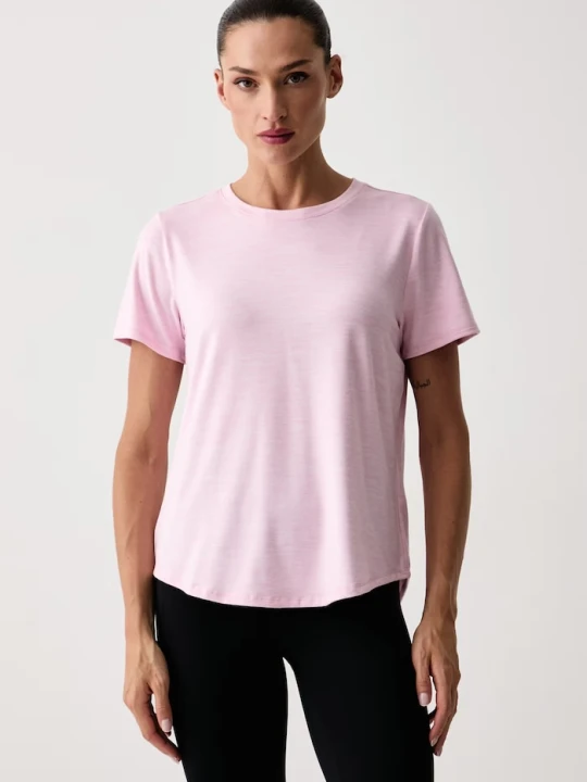 Zdjęcie produktu Skechers T-shirt treningowy damski GODRI różowy