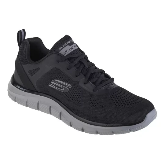 Zdjęcie produktu Skechers Track-Broader 232698-BKCC, Męskie, Czarne, buty sneakers, tkanina, rozmiar: 42