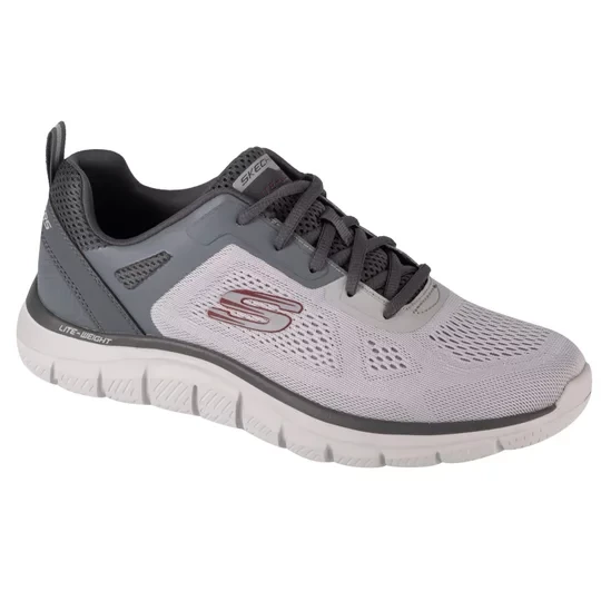 Zdjęcie produktu Skechers Track-Broader 232698-GYCC, Męskie, Szare, buty sneakers, tkanina, rozmiar: 45