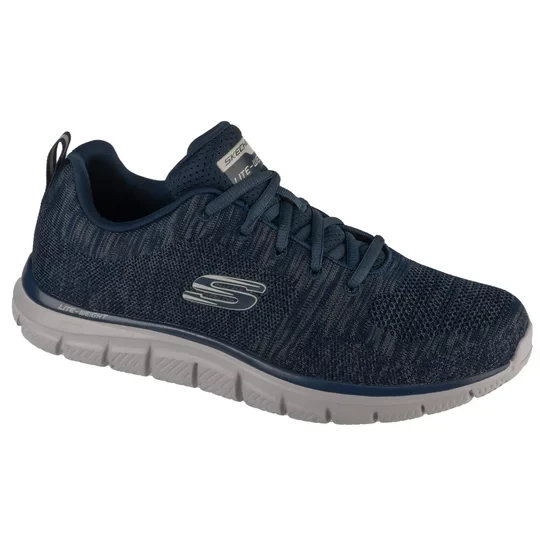 Zdjęcie produktu Skechers Track - Front Runner 232298-NVGY, Męskie, Granatowe, buty treningowe, tkanina, rozmiar: 42