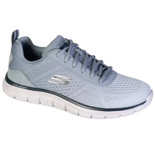 Zdjęcie produktu Skechers Track - Ripkent 232399-LTGY, Męskie, Szare, buty treningowe, tkanina, rozmiar: 42, 5