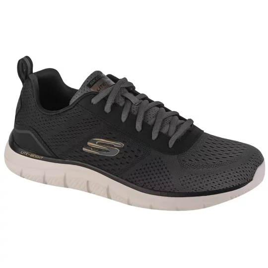 Zdjęcie produktu Skechers Track - Ripkent 232399-OLBK, Męskie, Zielone, buty treningowe, tkanina, rozmiar: 41