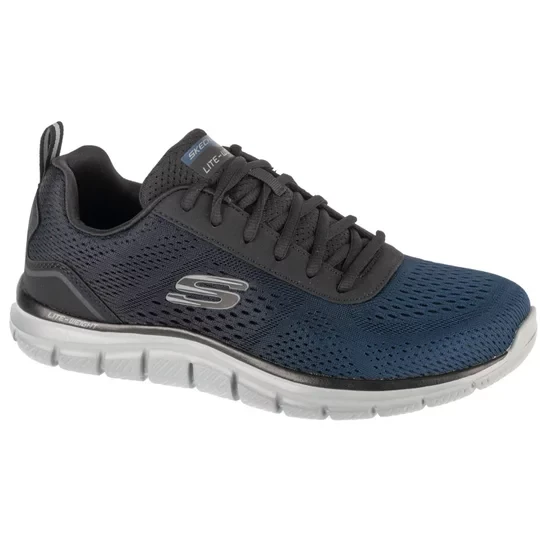 Zdjęcie produktu Skechers Track - Ripkent 232399W-NVBK, Męskie, Granatowe, buty treningowe, tkanina, rozmiar: 41, 5