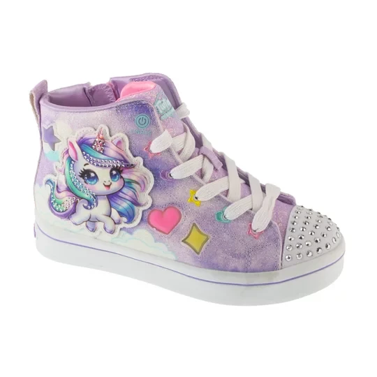 Zdjęcie produktu Skechers Twi-Lites 2.0 - Unicorn Glam 314378L-LVMT, Dla dziewczynki, Różowe, buty sneakers, syntetyk, rozmiar: 29