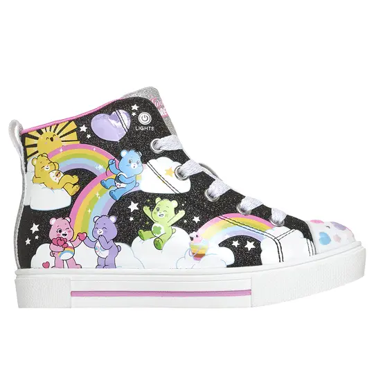Zdjęcie produktu Skechers Twinkle Toes Care Bears: Twinkle Sparks - Forever Care Bears - Czarny / Wielokolorowy