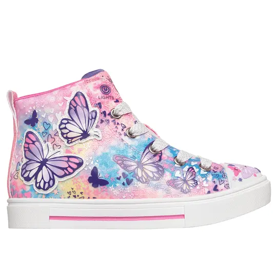 Zdjęcie produktu Skechers Twinkle Toes: Twinkle Sparks -Flutter Daydream - Jaskrawy Roz / Wielokolorowy