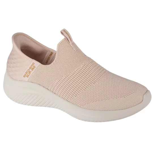 Zdjęcie produktu Skechers Slip-Ins Ultra Flex 3.0 - Cozy Streak 149708-NAT, Damskie, Beżowe, buty sneakers, tkanina, rozmiar: 36