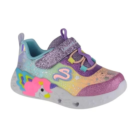Zdjęcie produktu Skechers Unicorn Charmer - Twilight Dream 302681N-PRMT, Dla dziewczynki, Wielokolorowe, buty sneakers, tkanina, rozmiar: 21