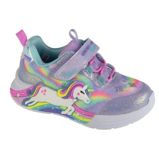 Zdjęcie produktu Skechers Unicorn Chaser 302298N-LVMT, Dla dziewczynki, Fioletowe, buty sneakers, tkanina, rozmiar: 21