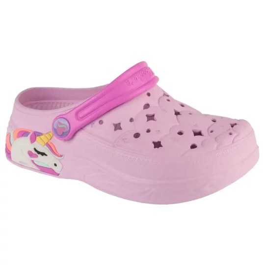 Zdjęcie produktu Skechers Unicorn Dreamer 308400L-LTPK, Dla dziewczynki, Różowe, klapki, syntetyk, rozmiar: 27