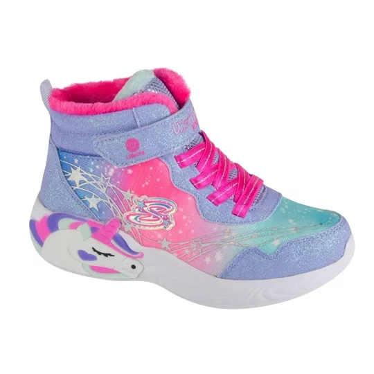 Zdjęcie produktu Skechers Unicorn Dreams - Magical Cove 303057L-LVHP, Dla dziewczynki, Fioletowe, buty zimowe, tkanina, rozmiar: 33