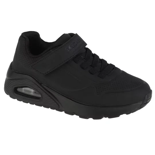 Zdjęcie produktu Skechers Uno Air Blitz 403673L-BBK, Dla chłopca, Czarne, buty sneakers, skóra syntetyczna, rozmiar: 27