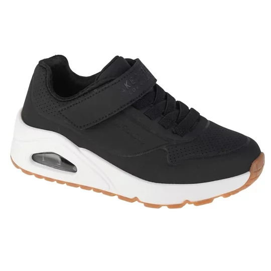 Zdjęcie produktu Skechers Uno Air Blitz 403673L-BLK, Dla chłopca, Czarne, buty sneakers, skóra syntetyczna, rozmiar: 27