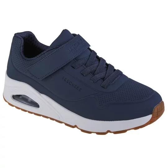 Zdjęcie produktu Skechers Uno Air Blitz 403673L-NVY, Dla chłopca, Granatowe, buty sneakers, skóra syntetyczna, rozmiar: 27