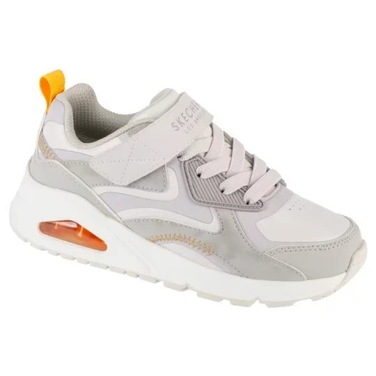 Zdjęcie produktu Skechers Uno Gen1 - Color Rays 403646L-LGYL, Dla dziewczynki, Szare, buty sneakers, skóra syntetyczna, rozmiar: 29