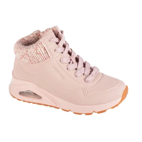 Zdjęcie produktu Skechers Uno Gen1 - Darling Daze 310566L-BLSH, Dla dziewczynki, Różowe, buty zimowe, skóra syntetyczna, rozmiar: 28