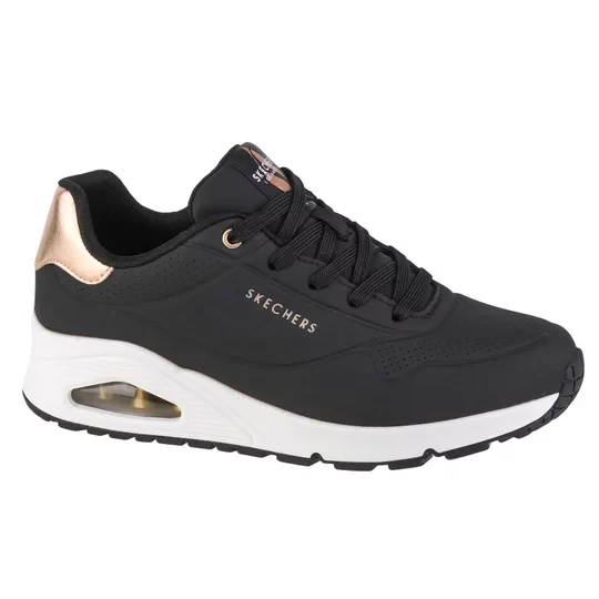 Zdjęcie produktu Skechers Uno-Golden Air 177094-BLK, Damskie, Czarne, buty sneakers, skóra syntetyczna, rozmiar: 36