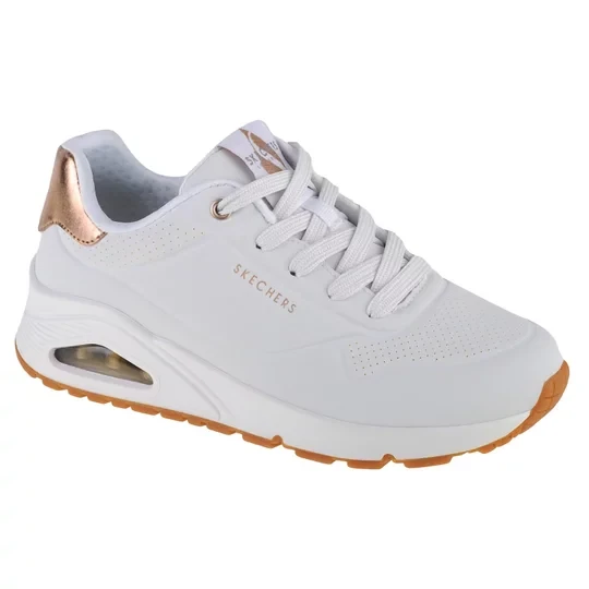 Zdjęcie produktu Skechers Uno-Golden Air 177094-WHT, Damskie, Białe, buty sneakers, skóra syntetyczna, rozmiar: 37