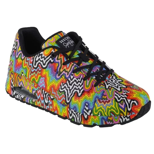 Zdjęcie produktu Skechers Uno - Infinite Drip 177960-MLT, Damskie, Wielokolorowe, buty sneakers, skóra syntetyczna, rozmiar: 36