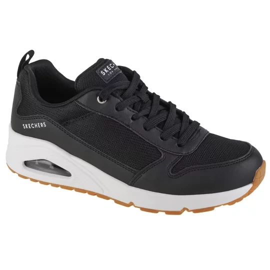 Zdjęcie produktu Skechers Uno - Inside Matters 155005-BKW, Damskie, Czarne, buty sneakers, syntetyk, rozmiar: 36
