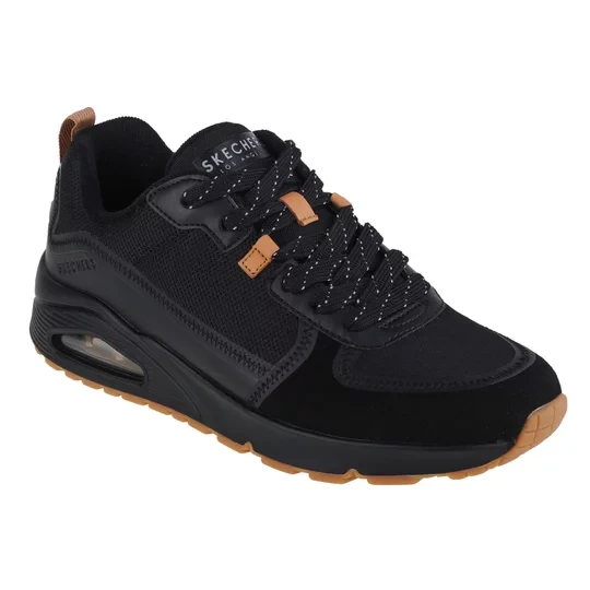 Zdjęcie produktu Skechers Uno-Layover 183010-BBK, Męskie, Czarne, buty sneakers, tkanina, rozmiar: 44