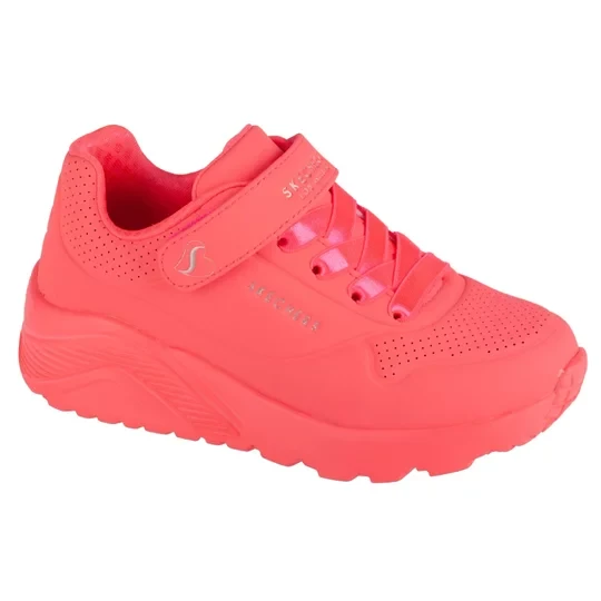 Zdjęcie produktu Skechers Uno Lite 310451L-NPCL, Dla dziewczynki, Różowe, buty sneakers, skóra syntetyczna, rozmiar: 28