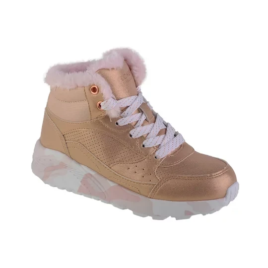 Zdjęcie produktu Skechers Uno Lite - Camo Dazzle 310485L-GDPK, Dla dziewczynki, Złote, buty sneakers, syntetyk, rozmiar: 30