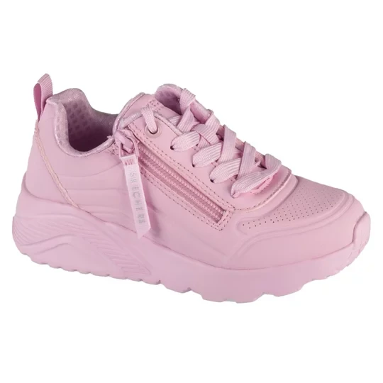 Zdjęcie produktu Skechers Uno Lite - Easy Zip 310387L-LTPK, Dla dziewczynki, Różowe, buty sneakers, skóra syntetyczna, rozmiar: 27