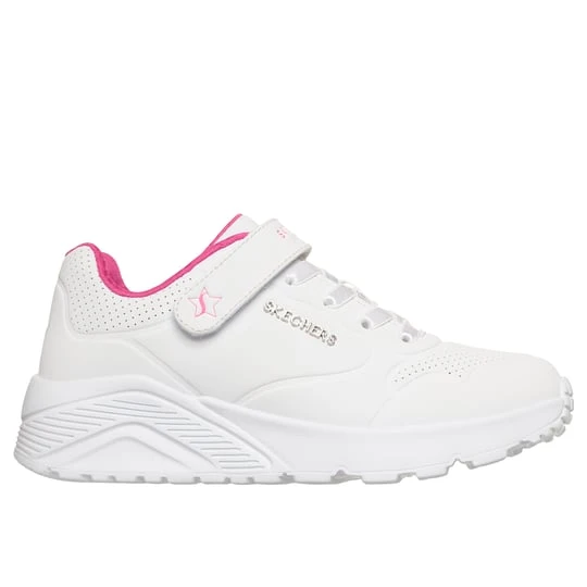 Zdjęcie produktu Skechers UNO Lite - Star Icon - Bialy / Jaskrawy Rozowy różowy