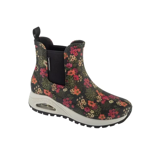 Zdjęcie produktu Skechers Uno Rugged - Dancing N The Rain 177183-BKMT, Damskie, Czarne, sztyblety, syntetyk, rozmiar: 35