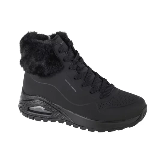 Zdjęcie produktu Skechers Uno Rugged - Fall Air 167274-BBK, Damskie, Czarne, buty zimowe, skóra syntetyczna, rozmiar: 36