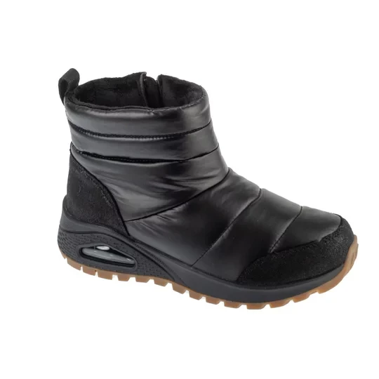 Zdjęcie produktu Skechers Uno Rugged - Puffer 168127-BBK, Damskie, Czarne, buty zimowe, tkanina, rozmiar: 36