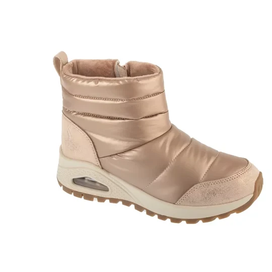 Zdjęcie produktu Skechers Uno Rugged - Puffer 168127-RSGD, Damskie, Złote, buty zimowe, tkanina, rozmiar: 36
